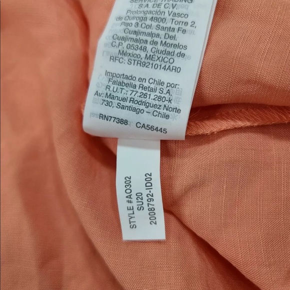 Madewell Linen Blend Dolman Sleeve Tie Waist Midi Dress Size 00 Womens - Picture 6 of 9